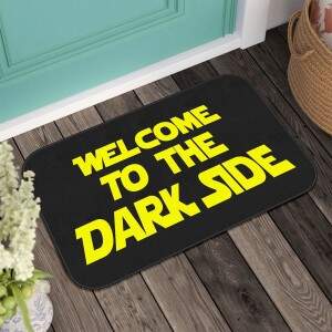 Tapete Capacho Decorativo Welcome to the Dark Side..