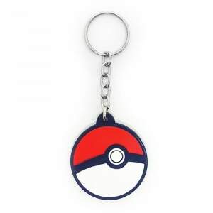 Chaveiro Pokeball Emborrachado - Yaay