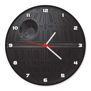 Relógio de Parede Estrela da Morte Death Star..