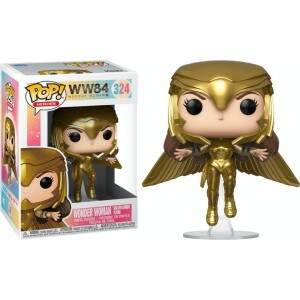 Funko Pop Wonder Woman Golden Armor Flying 324 (FUNKO RARO)