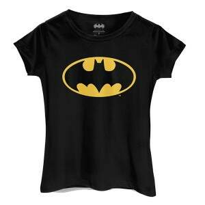 Camiseta feminina Baby Look LOGO BATMAN Logo ..
