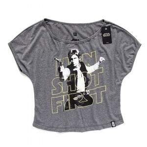 Camiseta Canoa Han Solo STAR WARS Han Shot First - Produto O..