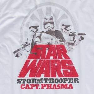 Camiseta Regata Feminina CAPTAIN PHASMA - Produto Oficial Star Wars - Cor Branca - Tamanho M - STUDIO GEEK