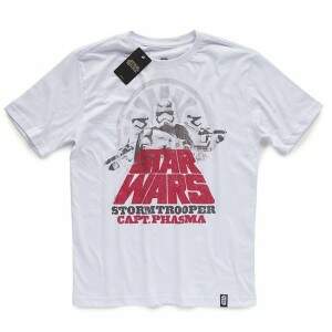 Camiseta CAPTAIN PHASMA - Produto Oficial Star Wars - Branca..