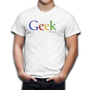 Camiseta Básica Branca - GEEK FOREVER  - Exclusiva..