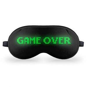 Tapa Olhos Mascara de Dormir em neoprene Game Over - Yaay