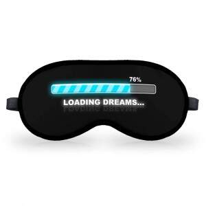 Tapa Olhos Mascara de Dormir em neoprene - Loading Dreams - ..